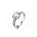 Les dernières conceptions d&#39;anneau de mariage, anneau en cristal de mode, anneau de mariage découpé par laser
